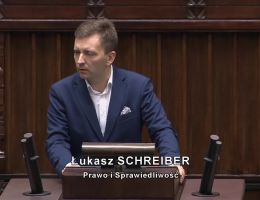 Poseł Łukasz Schreiber - Wystąpienie z dnia 20 grudnia 2023 roku.