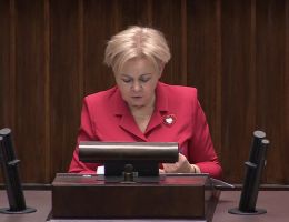 Posłanka Krystyna Skowrońska - Wystąpienie z dnia 20 grudnia 2023 roku.