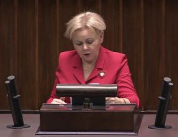 Posłanka Krystyna Skowrońska - Wystąpienie z dnia 20 grudnia 2023 roku.