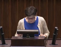 Posłanka Krystyna Szumilas - Wystąpienie z dnia 21 grudnia 2023 roku.