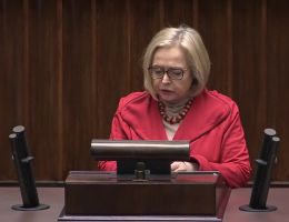 Posłanka Wanda Nowicka - Wystąpienie z dnia 21 grudnia 2023 roku.