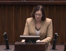 Posłanka Ewa Leniart - Wystąpienie z dnia 21 grudnia 2023 roku.