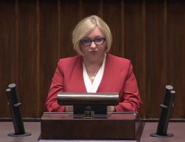 Poseł Barbara Bartuś - Wystąpienie z dnia 21 grudnia 2023 roku.