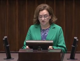 Posłanka Agata Wojtyszek - Wystąpienie z dnia 21 grudnia 2023 roku.