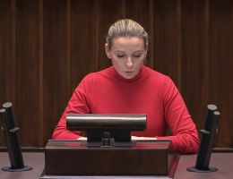 Posłanka Jolanta Zięba-Gzik - Oświadczenie z dnia 21 grudnia 2023 roku.