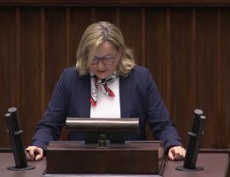 Posłanka Józefa Szczurek-Żelazko - Oświadczenie z dnia 21 grudnia 2023 roku.