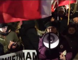 Solidarni z bezprawnie uwięzionym Maciejem Wąsikiem - 14 stycznia 2024 roku.