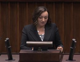 Posłanka Monika Wielichowska - Wystąpienie z dnia 16 stycznia 2024 roku.