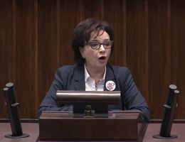 Posłanka Elżbieta Witek - Wystąpienie z dnia 16 stycznia 2024 roku.