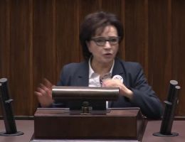 Posłanka Elżbieta Witek - Wystąpienie z dnia 16 stycznia 2024 roku.