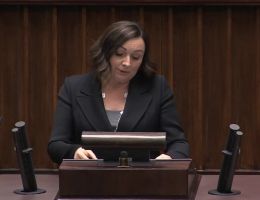 Posłanka Monika Wielichowska - Wystąpienie z dnia 16 stycznia 2024 roku.