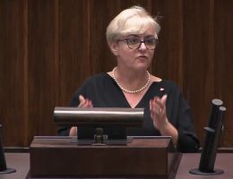 Posłanka Joanna Kluzik-Rostkowska - Wystąpienie z dnia 16 stycznia 2024 roku.