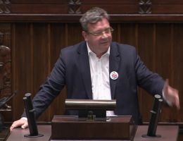 Poseł Michał Wójcik - Wystąpienie z dnia 16 stycznia 2024 roku.