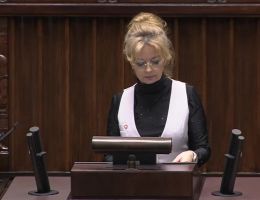 Posłanka Iwona Maria Kozłowska - Wystąpienie z dnia 16 stycznia 2024 roku.