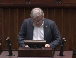 Poseł Artur Jarosław Łącki - Wystąpienie z dnia 16 stycznia 2024 roku.