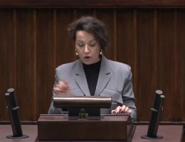 Posłanka Alicja Łepkowska-Gołaś - Wystąpienie z dnia 16 stycznia 2024 roku.