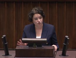 Posłanka Anna Maria Żukowska - Wystąpienie z dnia 16 stycznia 2024 roku.