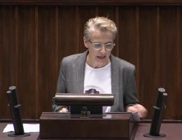 Posłanka Joanna Scheuring-Wielgus - Wystąpienie z dnia 17 stycznia 2024 roku.