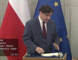 Senator Krzysztof Kwiatkowski - Wystąpienie z dnia 17 stycznia 2024 roku.