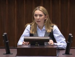 Posłanka Barbara Oliwiecka - Wystąpienie z dnia 17 stycznia 2024 roku.