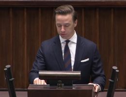 Poseł Krzysztof Bosak - Wystąpienie z dnia 18 stycznia 2024 roku.