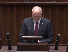Poseł Antoni Macierewicz - Oświadczenie z dnia 18 stycznia 2024 roku.