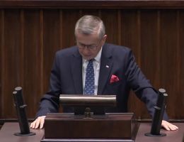 Poseł Tadeusz Tomaszewski - Oświadczenie z dnia 18 stycznia 2024 roku.