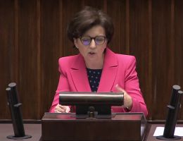 Posłanka Marlena Magdalena Maląg - Wystąpienie z dnia 25 stycznia 2024 roku.