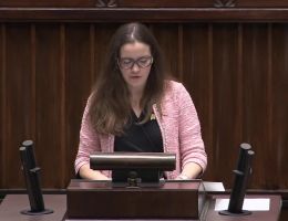 Posłanka Wioleta Tomczak - Wystąpienie z dnia 25 stycznia 2024 roku.