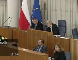 Senator Wojciech Skurkiewicz - Wystąpienie z dnia 24 stycznia 2024 roku.