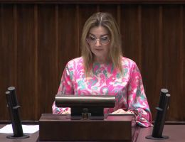 Posłanka Joanna Frydrych - Wystąpienie z dnia 07 lutego 2024 roku.