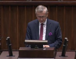 Poseł Tadeusz Tomaszewski - Oświadczenie z dnia 07 lutego 2024 roku.