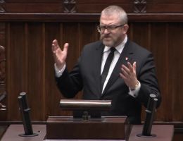 Poseł Grzegorz Braun - Wystąpienie z dnia 08 lutego 2024 roku.