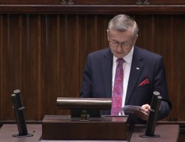Poseł Tadeusz Tomaszewski - Wystąpienie z dnia 08 lutego 2024 roku.