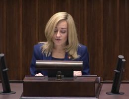 Posłanka Sylwia Bielawska - Wystąpienie z dnia 09 lutego 2024 roku.