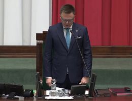 Poseł Magdalena Łośko - Ślubowanie z dnia 26 stycznia 2024 roku.