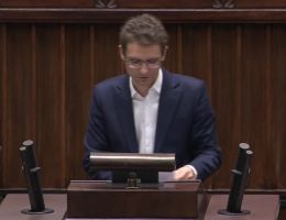Poseł Michał Wawer - Wystąpienie z dnia 21 lutego 2024 roku.