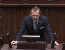 Poseł Norbert Pietrykowski - Wystąpienie z dnia 21 lutego 2024 roku.