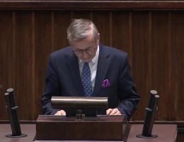 Poseł Tadeusz Tomaszewski - Wystąpienie z dnia 21 lutego 2024 roku.