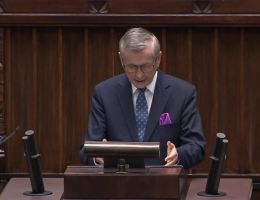 Poseł Tadeusz Tomaszewski - Wystąpienie z dnia 21 lutego 2024 roku.