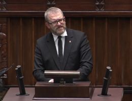 Poseł Grzegorz Braun - Wystąpienie z dnia 21 lutego 2024 roku.