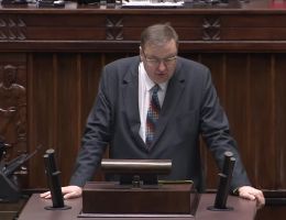 Poseł Szymon Giżyński - Oświadczenie z dnia 21 lutego 2024 roku.