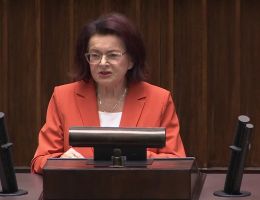 Posłanka Maria Kurowska - Oświadczenie z dnia 21 lutego 2024 roku.