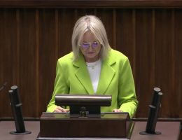 Poseł Anna Baluch - Oświadczenie z dnia 21 lutego 2024 roku.