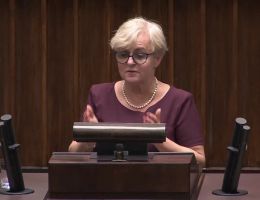 Posłanka Joanna Kluzik-Rostkowska - Wystąpienie z dnia 22 lutego 2024 roku.