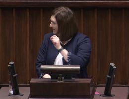 Posłanka Anna Gembicka - Wystąpienie z dnia 22 lutego 2024 roku.