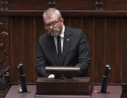 Poseł Grzegorz Braun - Wystąpienie z dnia 22 lutego 2024 roku.