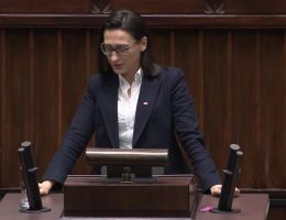 Posłanka Małgorzata Golińska - Oświadczenie z dnia 22 lutego 2024 roku.