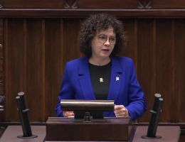 Posłanka Elżbieta Burkiewicz - Oświadczenie z dnia 06 marca 2024 roku.