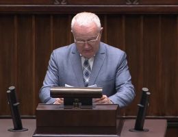 Poseł Piotr Polak - Oświadczenie z dnia 07 marca 2024 roku.